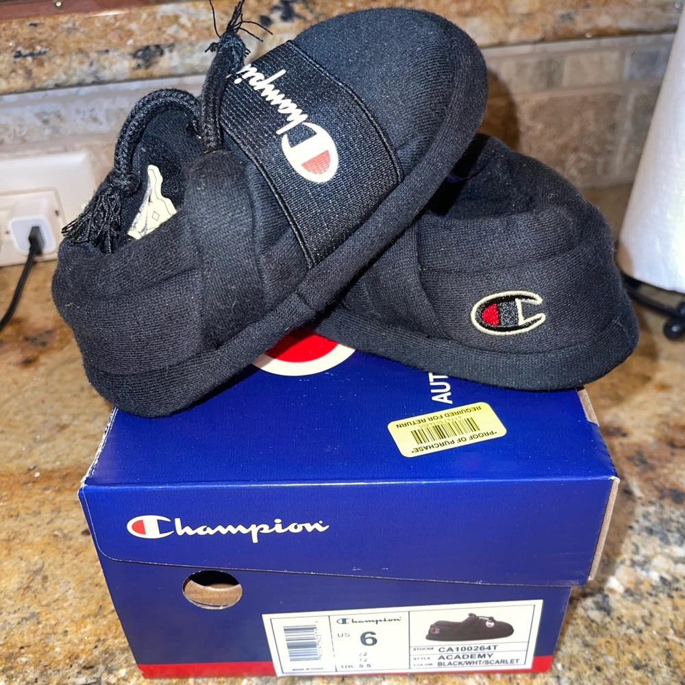 Champion toddler house shoes